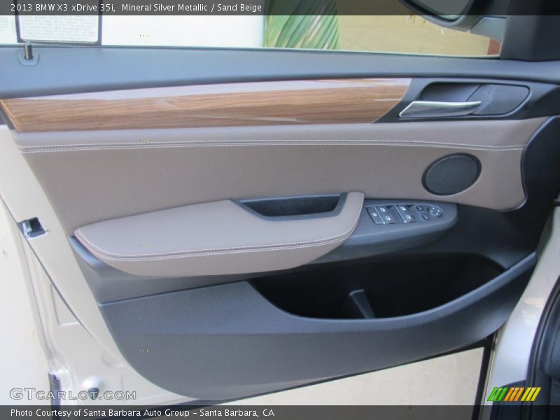 Door Panel of 2013 X3 xDrive 35i