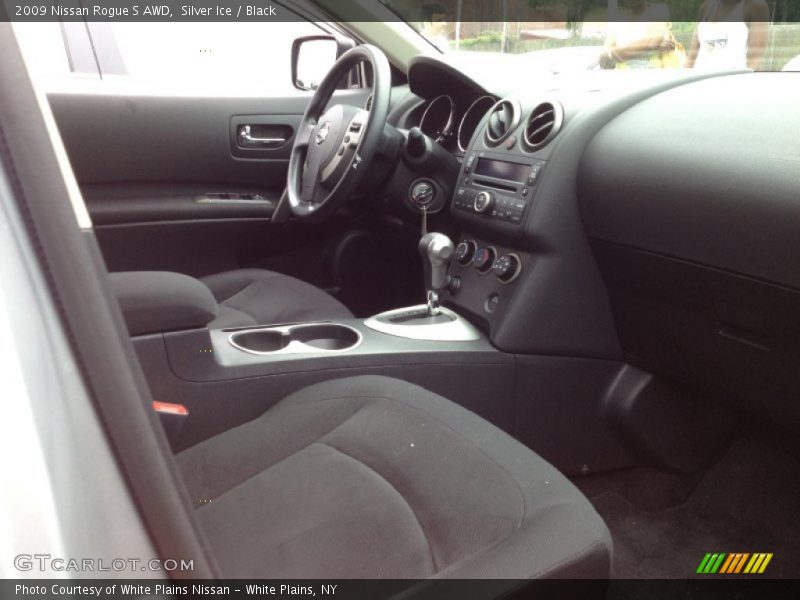 Silver Ice / Black 2009 Nissan Rogue S AWD