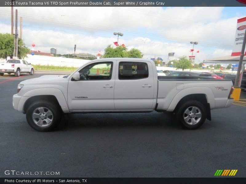  2011 Tacoma V6 TRD Sport PreRunner Double Cab Super White