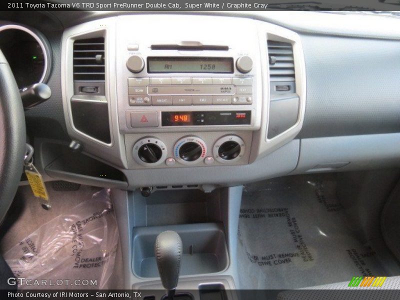 Controls of 2011 Tacoma V6 TRD Sport PreRunner Double Cab