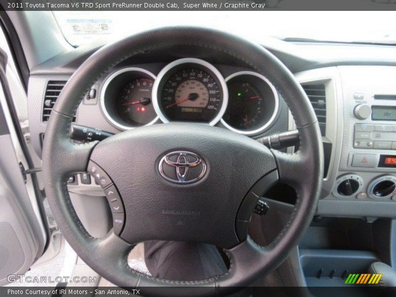  2011 Tacoma V6 TRD Sport PreRunner Double Cab Steering Wheel