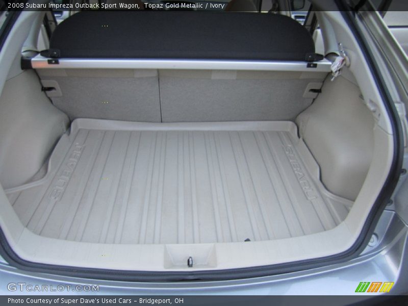 Topaz Gold Metallic / Ivory 2008 Subaru Impreza Outback Sport Wagon