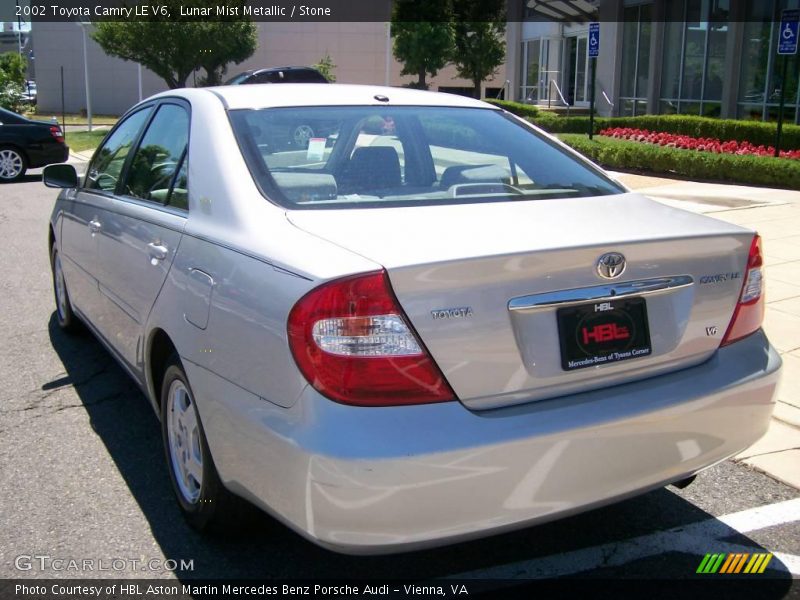 Lunar Mist Metallic / Stone 2002 Toyota Camry LE V6