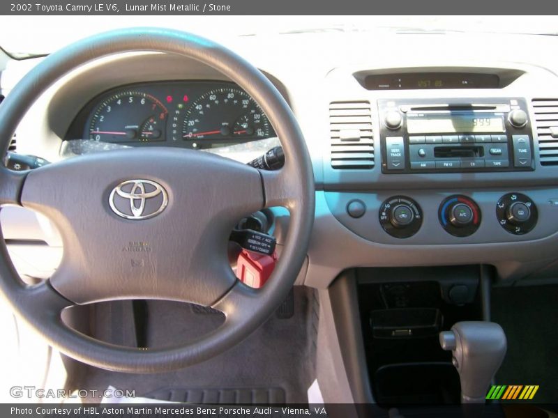 Lunar Mist Metallic / Stone 2002 Toyota Camry LE V6