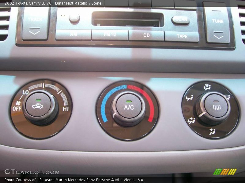 Lunar Mist Metallic / Stone 2002 Toyota Camry LE V6