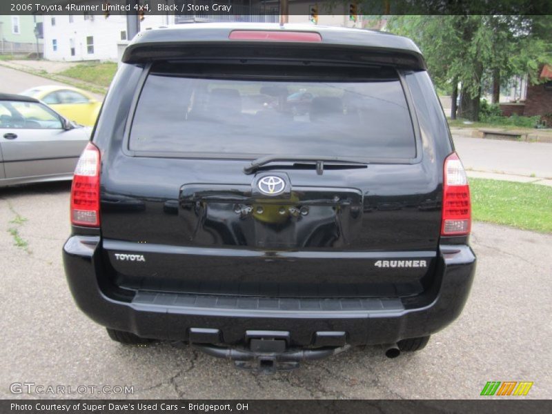 Black / Stone Gray 2006 Toyota 4Runner Limited 4x4