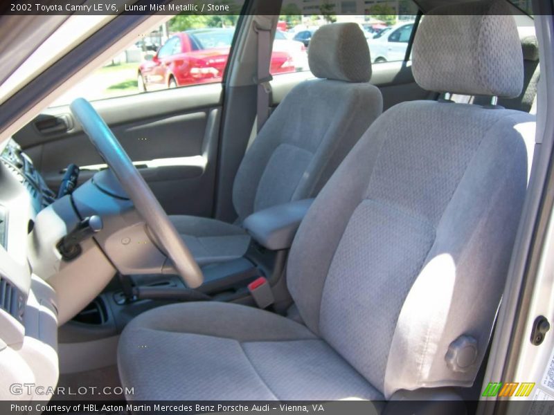 Lunar Mist Metallic / Stone 2002 Toyota Camry LE V6