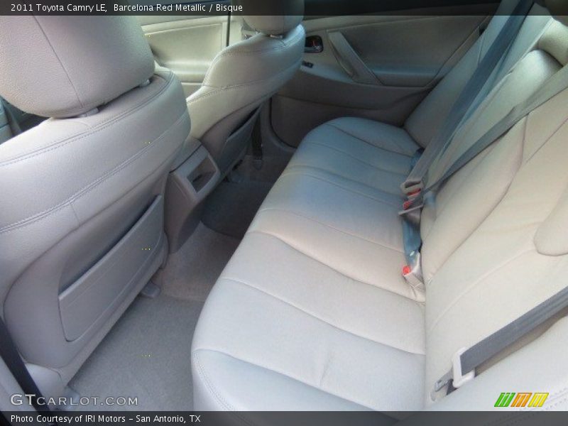 Barcelona Red Metallic / Bisque 2011 Toyota Camry LE