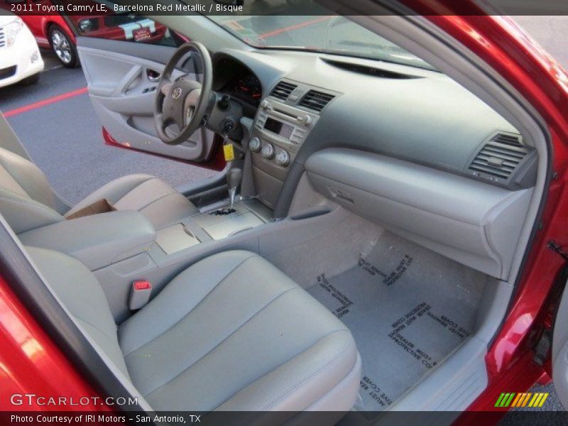 Barcelona Red Metallic / Bisque 2011 Toyota Camry LE
