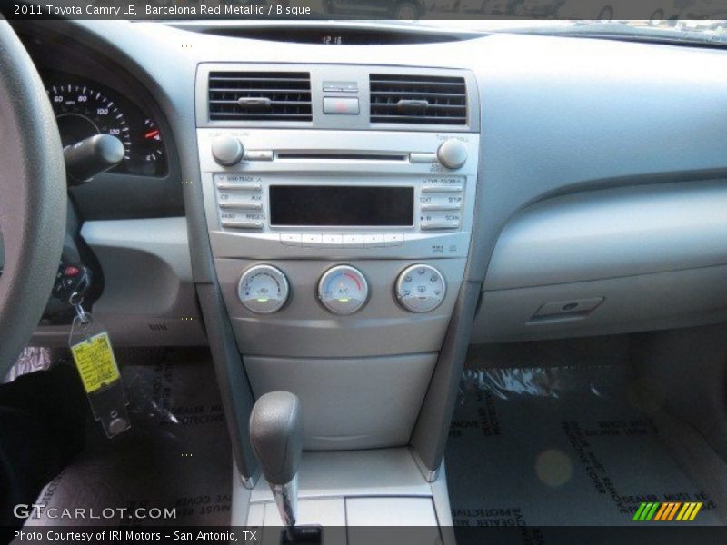 Barcelona Red Metallic / Bisque 2011 Toyota Camry LE