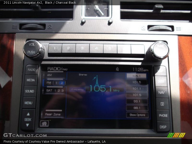 Controls of 2011 Navigator 4x2