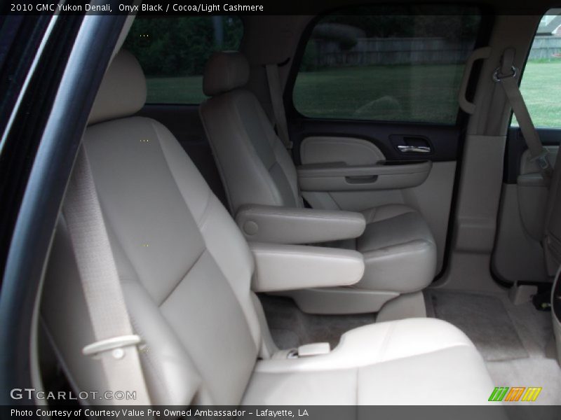 Onyx Black / Cocoa/Light Cashmere 2010 GMC Yukon Denali