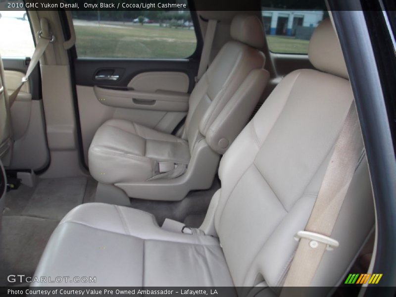 Onyx Black / Cocoa/Light Cashmere 2010 GMC Yukon Denali
