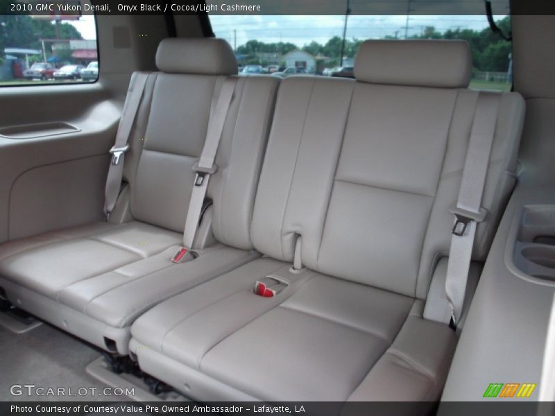 Onyx Black / Cocoa/Light Cashmere 2010 GMC Yukon Denali