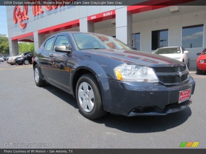 Modern Blue Pearl / Dark Slate Gray/Light Slate Gray 2008 Dodge Avenger SE