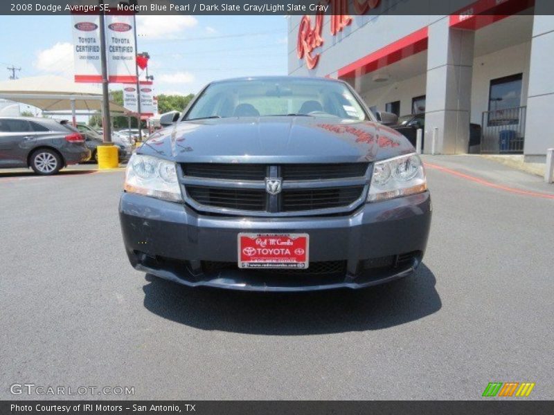 Modern Blue Pearl / Dark Slate Gray/Light Slate Gray 2008 Dodge Avenger SE