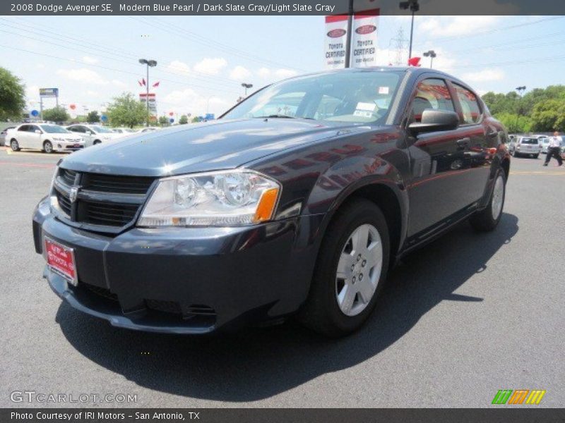 Modern Blue Pearl / Dark Slate Gray/Light Slate Gray 2008 Dodge Avenger SE