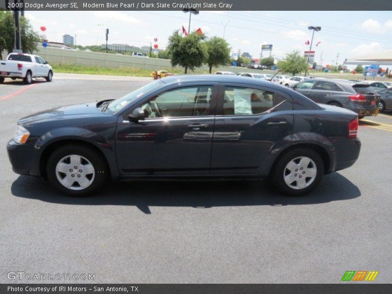 Modern Blue Pearl / Dark Slate Gray/Light Slate Gray 2008 Dodge Avenger SE