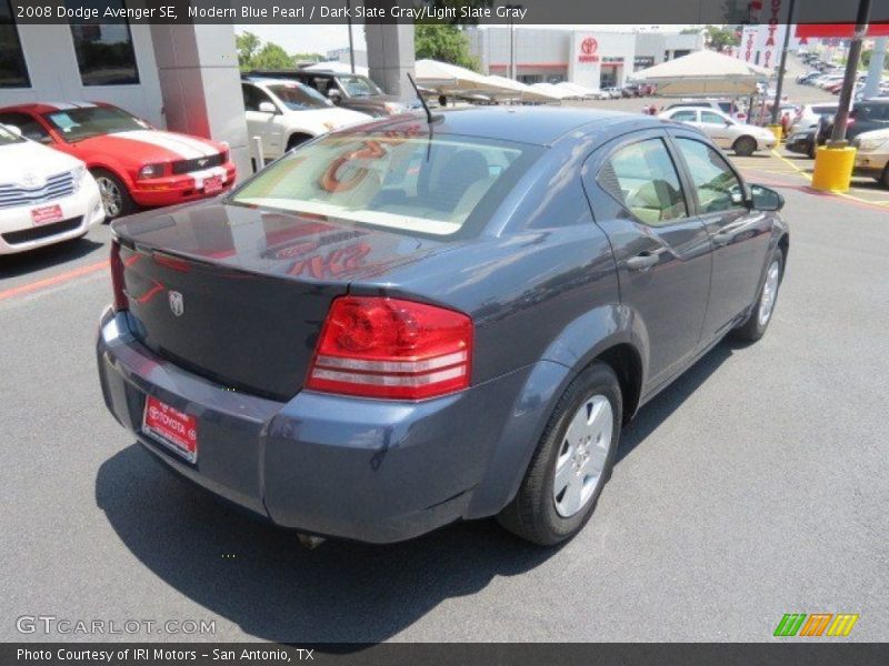 Modern Blue Pearl / Dark Slate Gray/Light Slate Gray 2008 Dodge Avenger SE