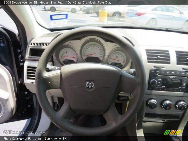 Modern Blue Pearl / Dark Slate Gray/Light Slate Gray 2008 Dodge Avenger SE