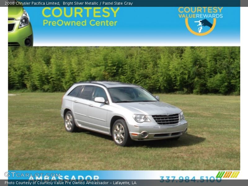 Bright Silver Metallic / Pastel Slate Gray 2008 Chrysler Pacifica Limited