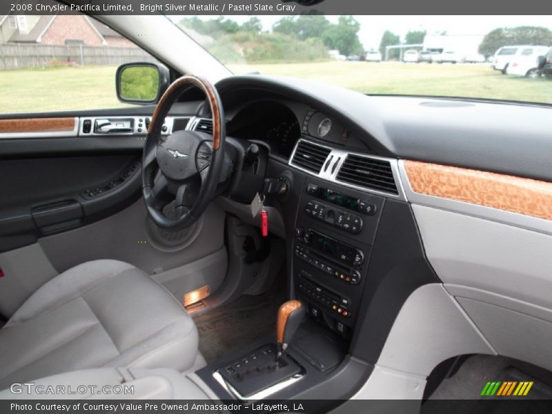  2008 Pacifica Limited Pastel Slate Gray Interior