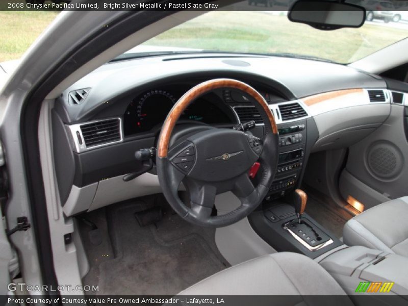  2008 Pacifica Limited Pastel Slate Gray Interior
