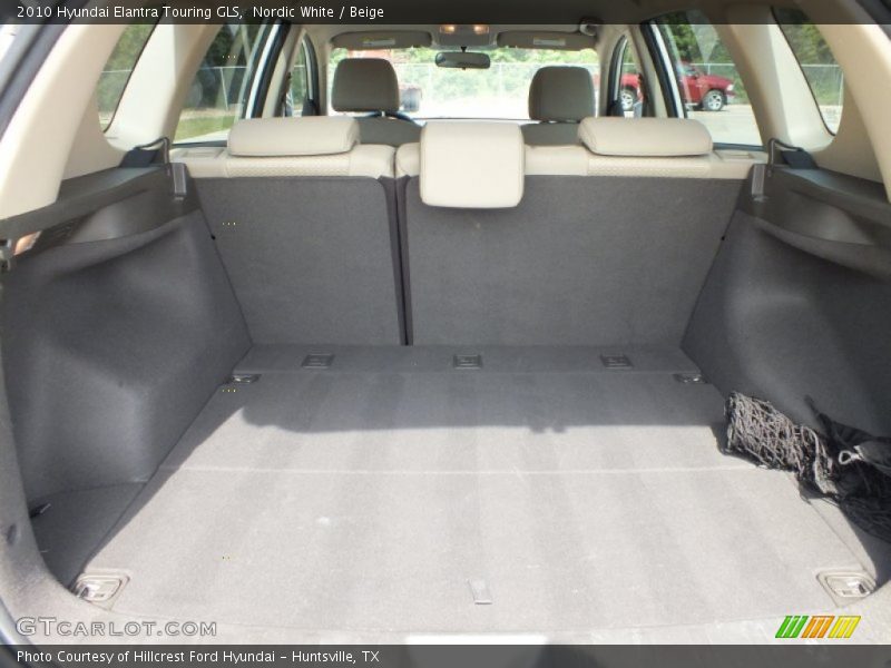 Nordic White / Beige 2010 Hyundai Elantra Touring GLS