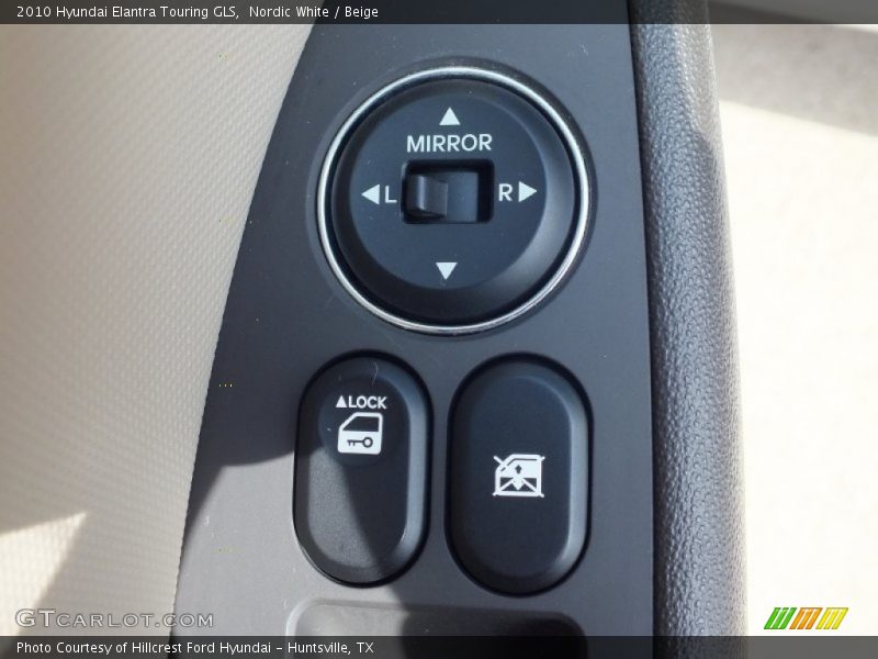 Nordic White / Beige 2010 Hyundai Elantra Touring GLS