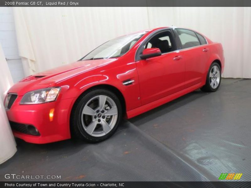 Liquid Red / Onyx 2008 Pontiac G8 GT