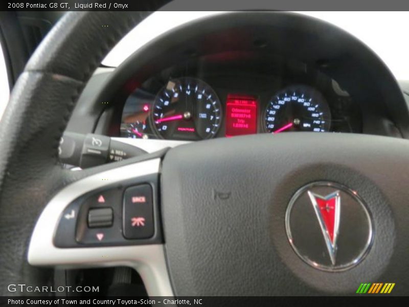 Liquid Red / Onyx 2008 Pontiac G8 GT