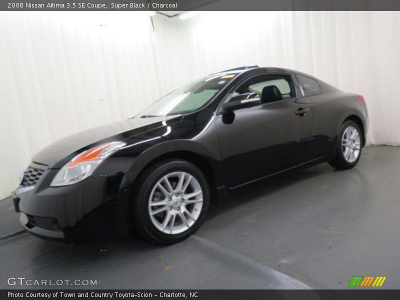 Super Black / Charcoal 2008 Nissan Altima 3.5 SE Coupe