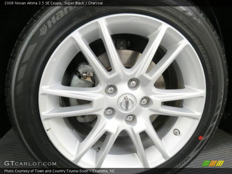 Super Black / Charcoal 2008 Nissan Altima 3.5 SE Coupe