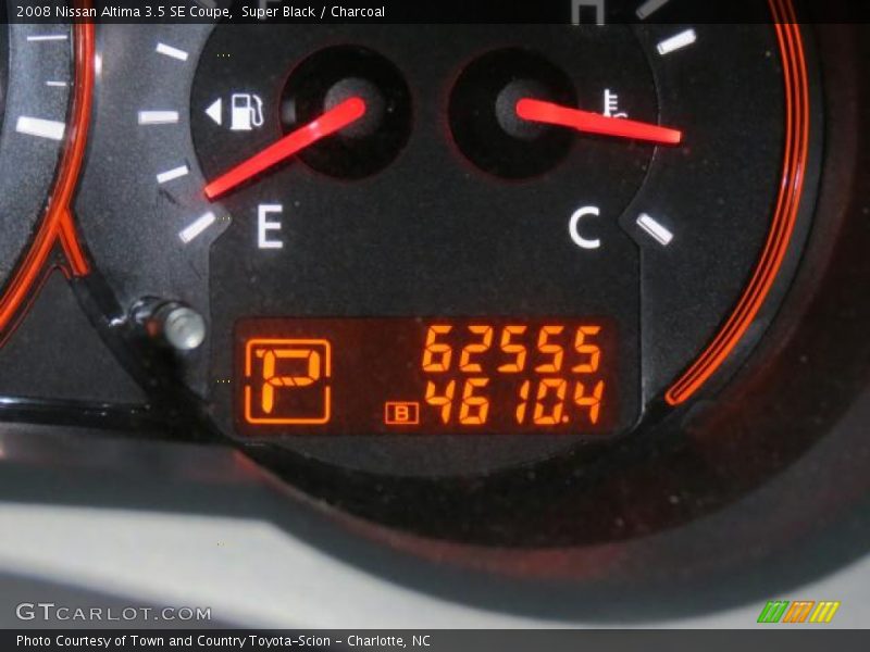 Super Black / Charcoal 2008 Nissan Altima 3.5 SE Coupe