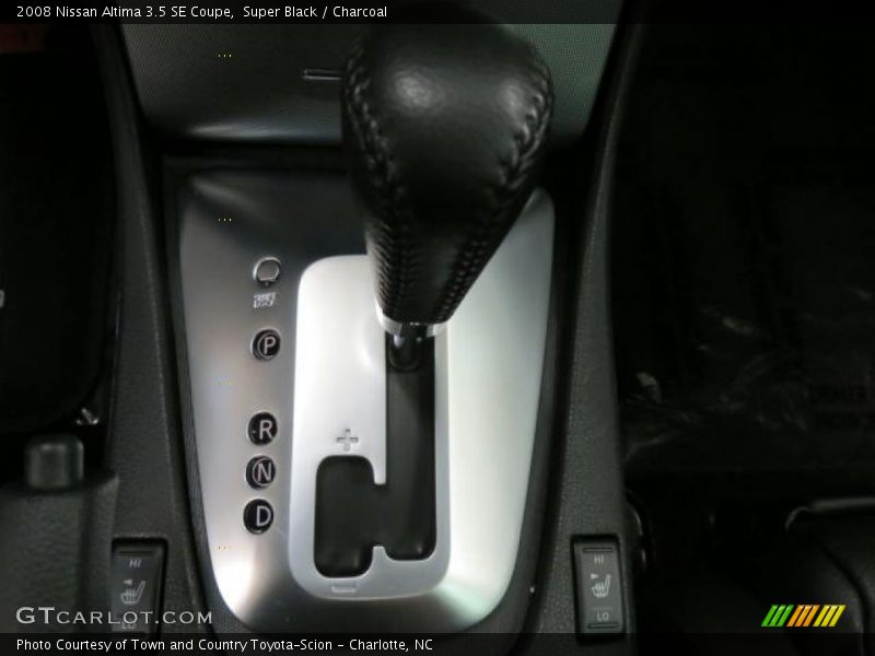 Super Black / Charcoal 2008 Nissan Altima 3.5 SE Coupe