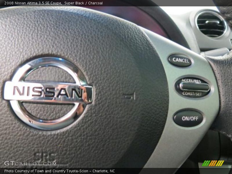 Super Black / Charcoal 2008 Nissan Altima 3.5 SE Coupe