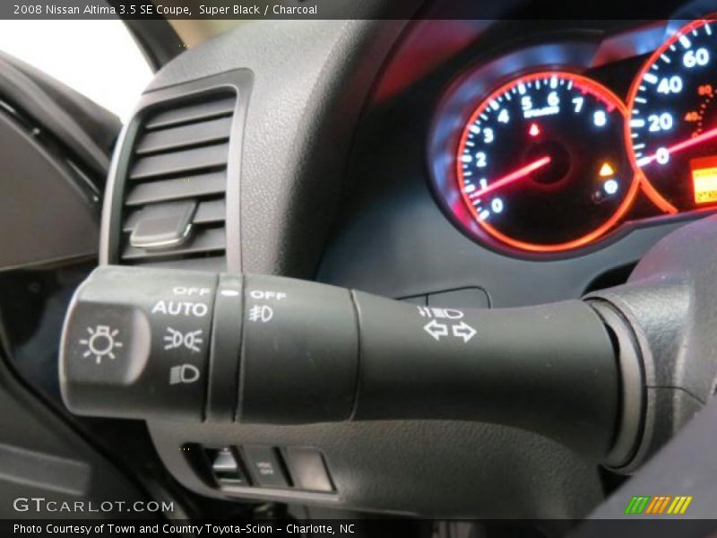 Super Black / Charcoal 2008 Nissan Altima 3.5 SE Coupe