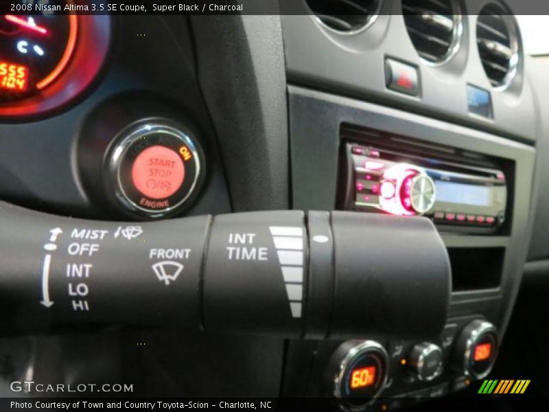 Super Black / Charcoal 2008 Nissan Altima 3.5 SE Coupe