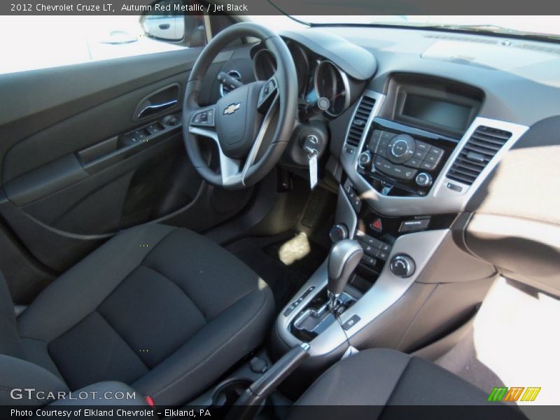 Autumn Red Metallic / Jet Black 2012 Chevrolet Cruze LT