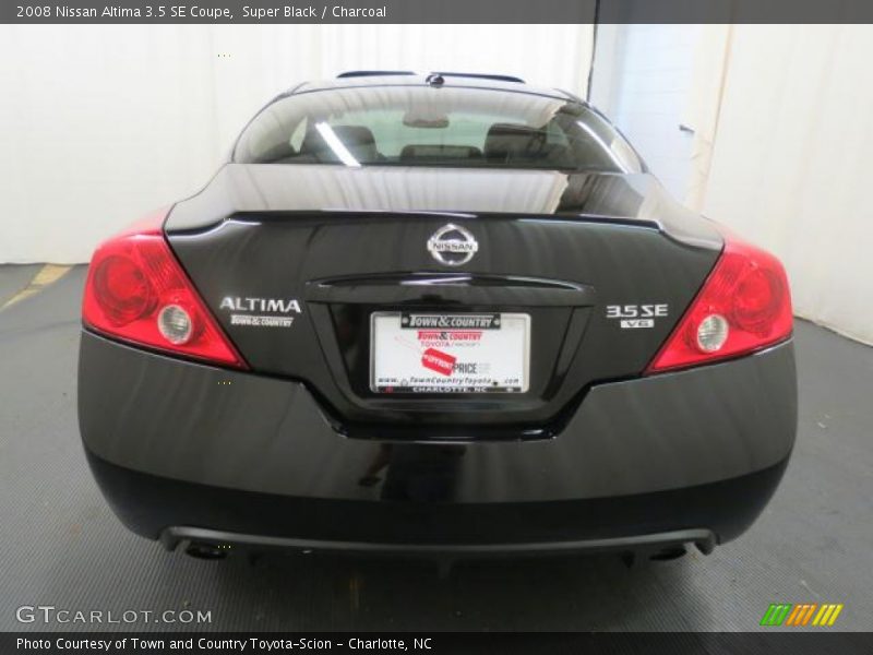 Super Black / Charcoal 2008 Nissan Altima 3.5 SE Coupe