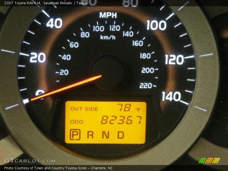 Savannah Metallic / Taupe 2007 Toyota RAV4 I4