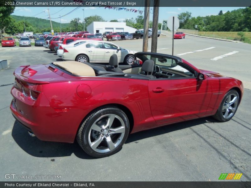  2012 Camaro LT/RS Convertible Crystal Red Tintcoat