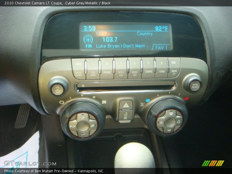 Cyber Gray Metallic / Black 2010 Chevrolet Camaro LT Coupe