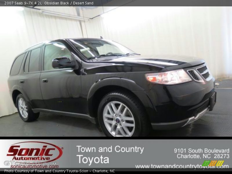 Obsidian Black / Desert Sand 2007 Saab 9-7X 4.2i