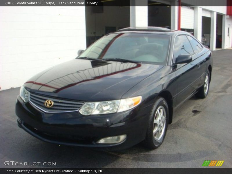 Black Sand Pearl / Ivory 2002 Toyota Solara SE Coupe