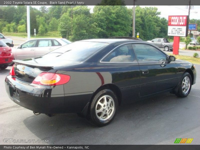 Black Sand Pearl / Ivory 2002 Toyota Solara SE Coupe