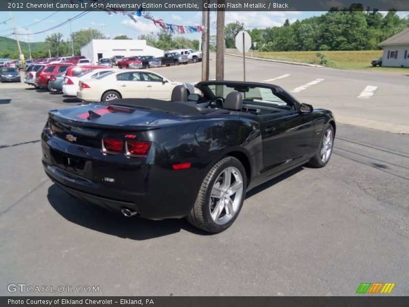 Carbon Flash Metallic / Black 2012 Chevrolet Camaro LT 45th Anniversary Edition Convertible