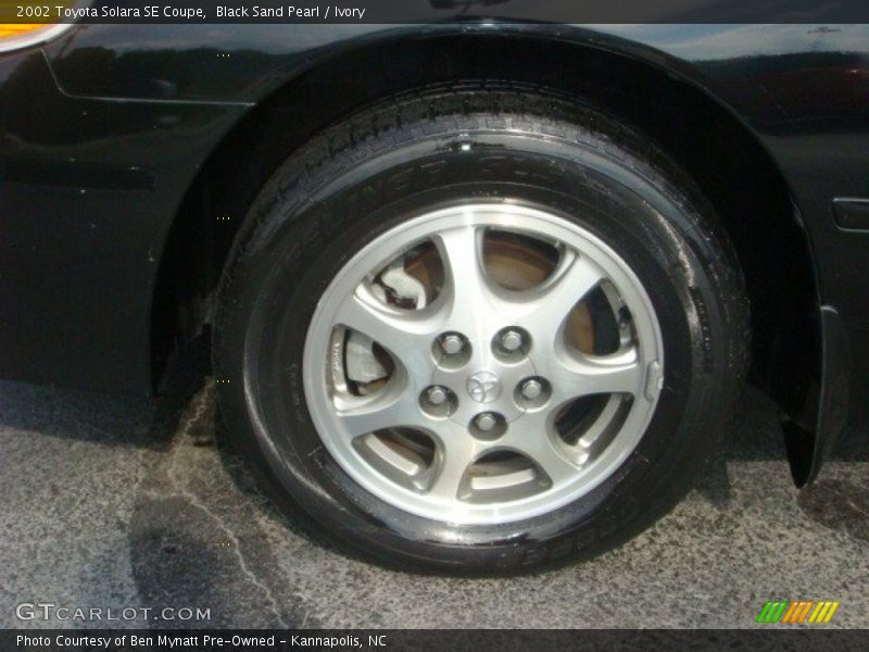 Black Sand Pearl / Ivory 2002 Toyota Solara SE Coupe