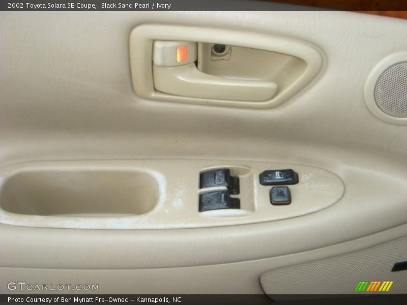 Black Sand Pearl / Ivory 2002 Toyota Solara SE Coupe