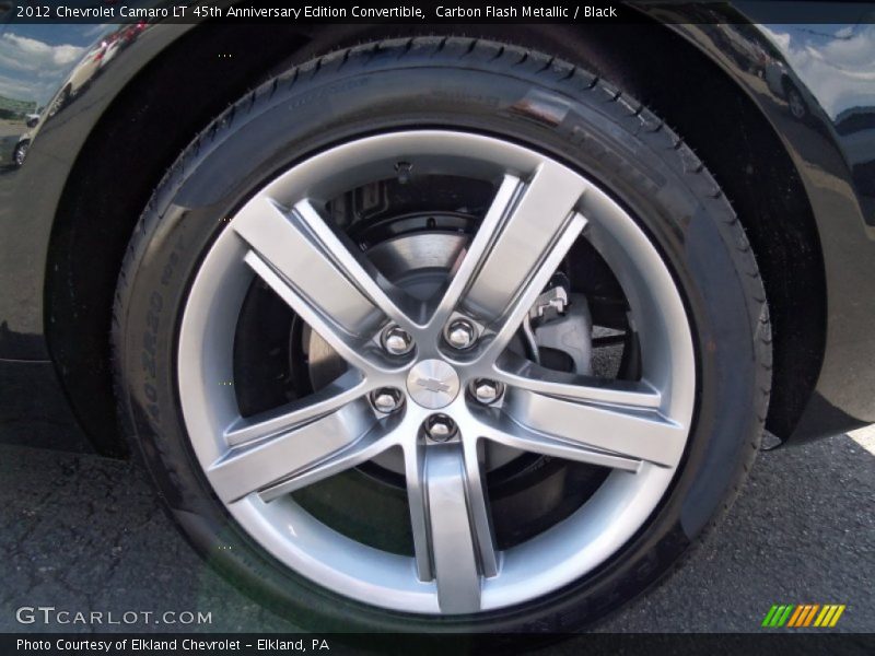  2012 Camaro LT 45th Anniversary Edition Convertible Wheel